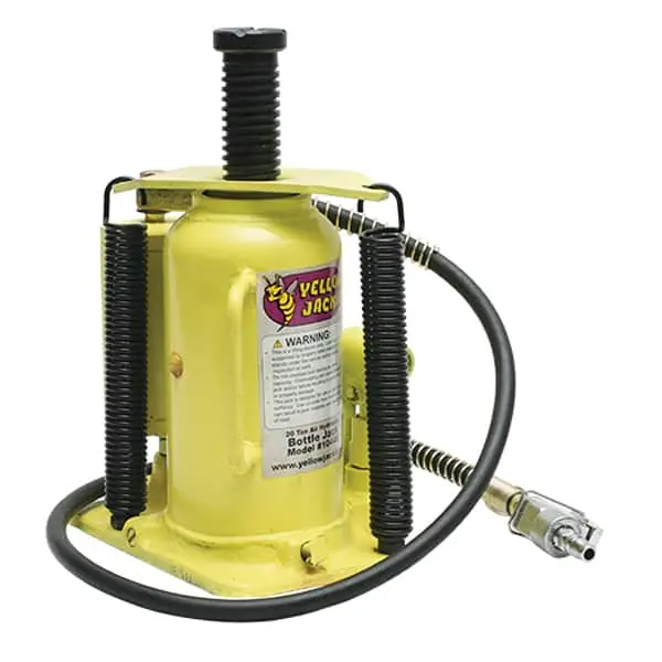ESCO 10446 YELLOW JACKIT 20 Ton Air/Hydraulic Bottle Jack Same Day Shipping