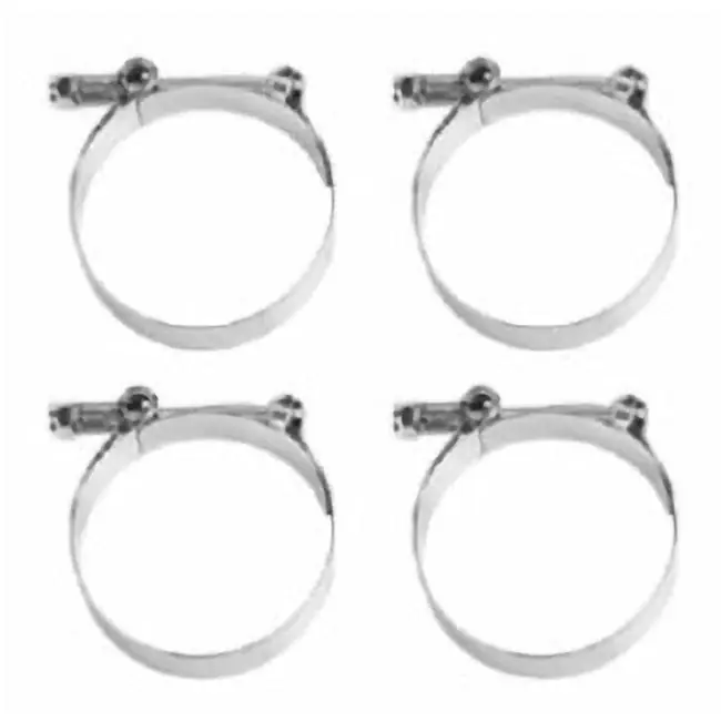 Free Returns Flo-Dynamics 40201109 2.63in.-2.94in. Heavy Duty T-Bolt Clamp