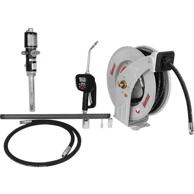 Authentic Zeeline by Milton ZE1730K-16-500 - 5 1 Eco Series Pump Kit 55 Gal With Reel and Preset Meter