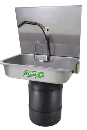 FOUNTAIN INDUSTRIES EcoMaster 230S 30-Gallon Aqueous Sink On A Drum Parts Washer PN 65655-01 Markdown