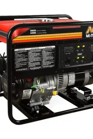 Mi-T-M GEN-5000-0MK0 - 5000-Watt Gasoline Generator Generator Reduced Price