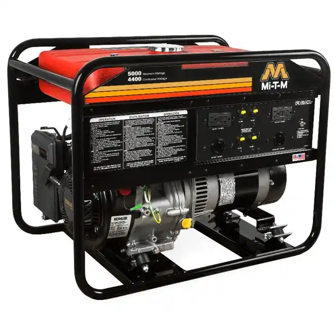 Mi-T-M GEN-5000-0MK0 - 5000-Watt Gasoline Generator Generator Reduced Price