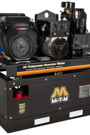 Sale Mi-T-M AGW-SH22-20M - Two Stage Gasoline 20-Gallon Air Compressor / Generator / Welder