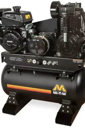 Flash Sale Mi-T-M AG2-SK14-30ME - 30-Gallon Two Stage Gasoline Combination Air Compressor / Generator
