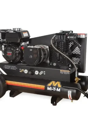 Fresh Stock Mi-T-M AG1-PM07-08M1 - 8-Gallon Single Stage Gasoline Combination Air Compressor / Generator
